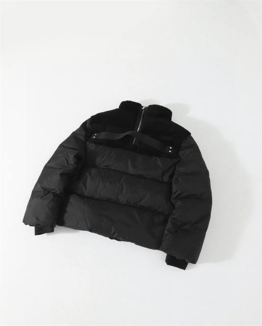Moncler x R*ck Οwens Down Puffer Jacket Black