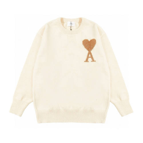 Ami 24FW Sweater Beige