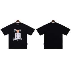 Palm Angels Dice T-Shirt Beige Black