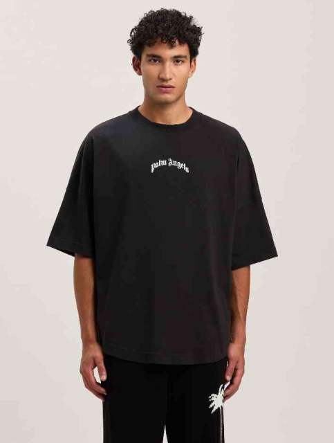 Palm Angels 24SS T-Shirt White Black
