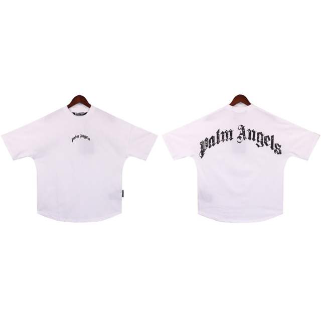 Palm Angels 24SS T-Shirt White Black