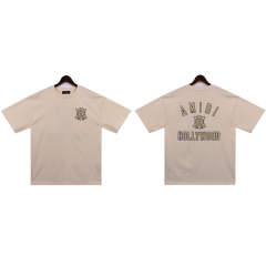 24SS HOLLYWOOD T-Shirt Black Blue Beige