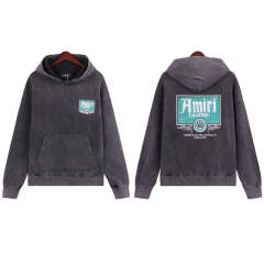 Blue Logo Hoodie (White/Black)