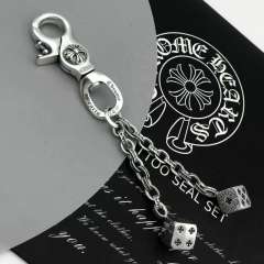 Chrοme Heαrts Keychain