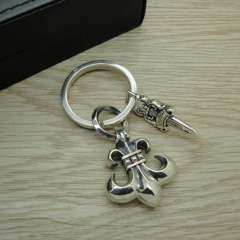 Chrοme Heαrts Keychain