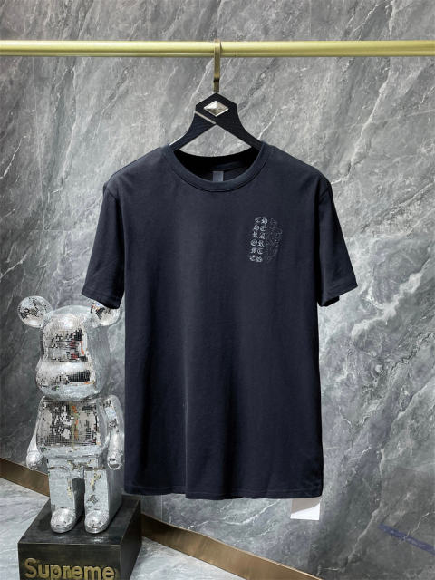 Chr0me Hearts Round Cross Tee T-Shirt Black