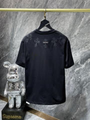 Chr0me Hearts Metal Cross Tee T-Shirt Black White