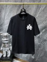 Chr0me Hearts Metal Cross Tee T-Shirt Black White