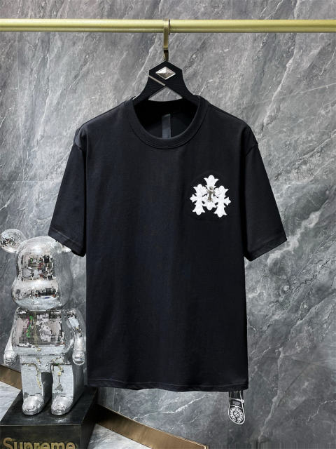 Chr0me Hearts Metal Cross Tee T-Shirt Black White