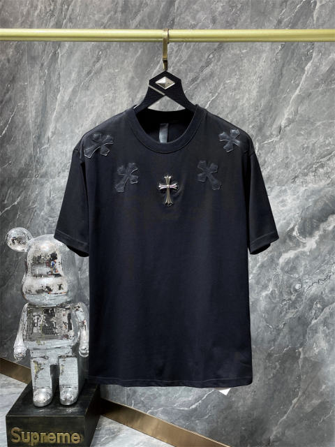 Chr0me Hearts Metal Cross Tee T-Shirt Black White