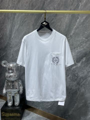 Chr0me Hearts Los Angels Horseshoe Tee T-Shirt Black White