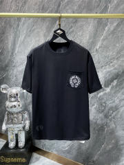 Chr0me Hearts Los Angels Horseshoe Tee T-Shirt Black White