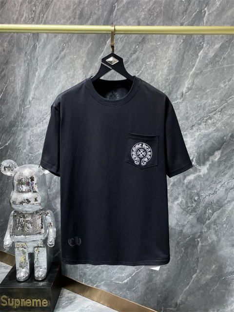 Chr0me Hearts Los Angels Horseshoe Tee T-Shirt Black White