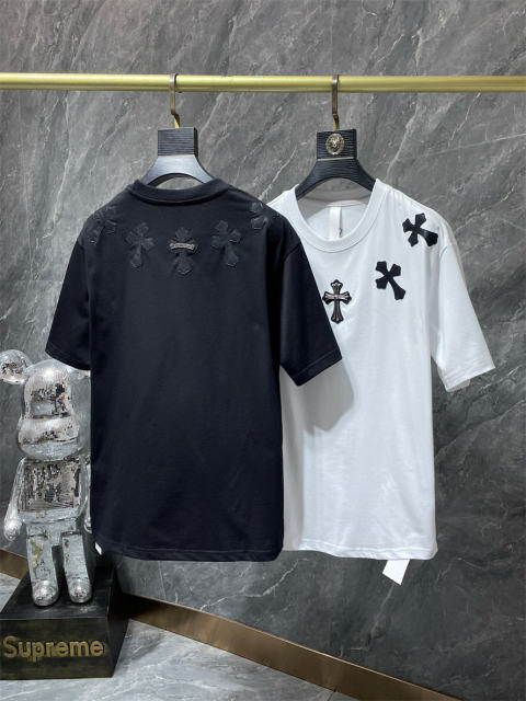 Chr0me Hearts Metal Cross Tee T-Shirt Black White