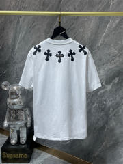 Chr0me Hearts Metal Cross Tee T-Shirt Black White