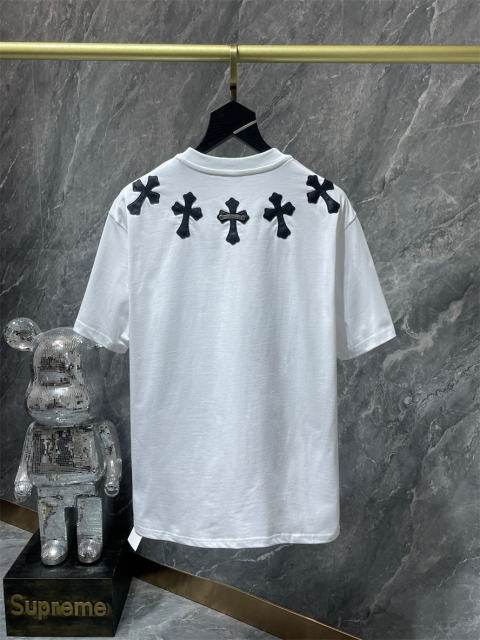 Chr0me Hearts Metal Cross Tee T-Shirt Black White