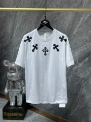 Chr0me Hearts Metal Cross Tee T-Shirt Black White