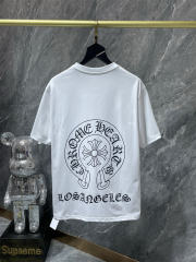 Chr0me Hearts Los Angels Horseshoe Tee T-Shirt Black White