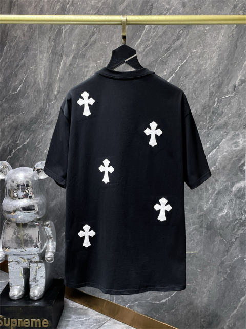 Chr0me Hearts Metal Cross Tee T-Shirt Black White