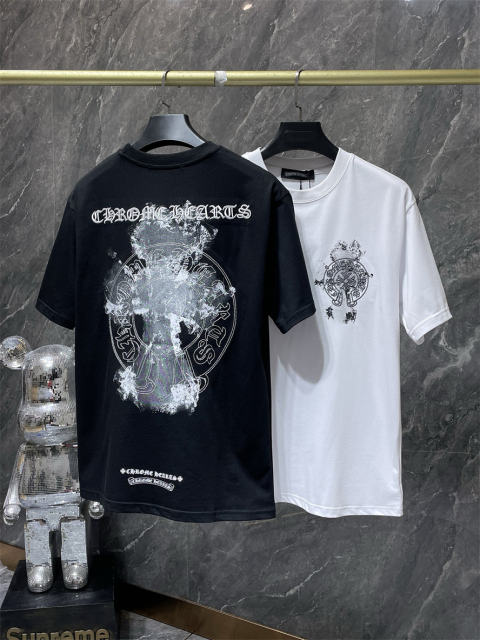 Chr0me Hearts Dirty Cross Tee T-Shirt Black White