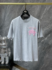 Chr0me Hearts CAUTION Logo Tee T-Shirt Black White Gray