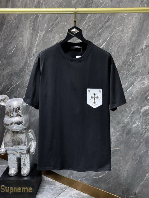 Chr0me Hearts Metal Cross Tee T-Shirt Black White