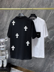 Chr0me Hearts Metal Cross Tee T-Shirt Black White