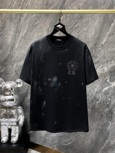 Chr0me Hearts Tee T-Shirt Black Gray