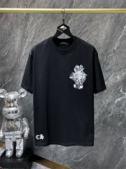 Chr0me Hearts Dirty Cross Tee T-Shirt Black White
