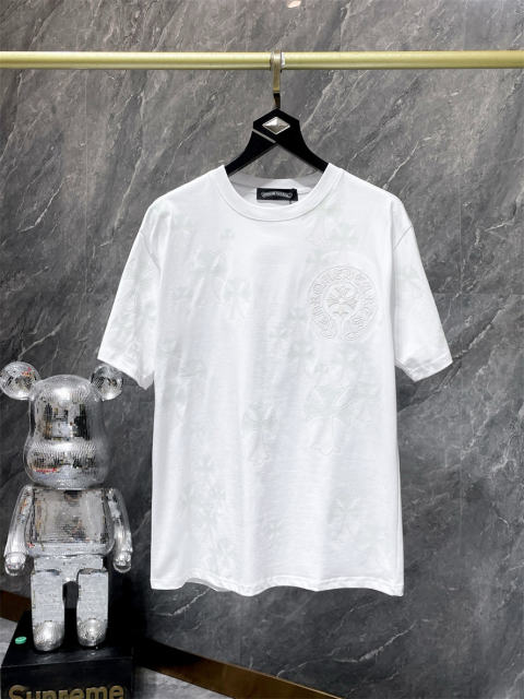 Chr0me Hearts Embroidery Logo Tee T-Shirt White