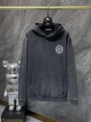 Chr0me Hearts CH Zipped Hoodie Black