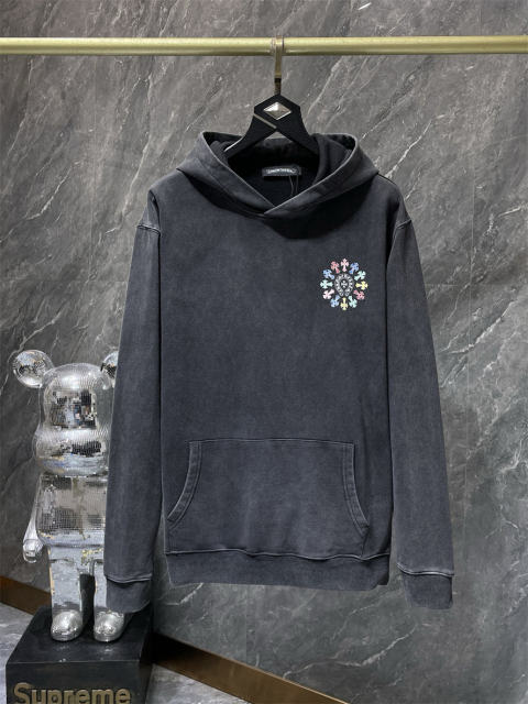 Chr0me Hearts CH Zipped Hoodie Black