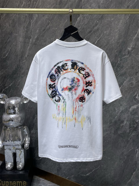 Chr0me Hearts Dirty Horseshoe Tee T-Shirt Black White