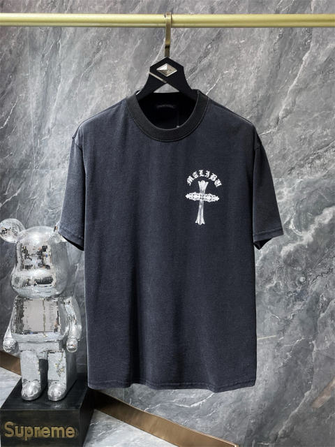 Chr0me Hearts Cross Logo Tee T-Shirt Black