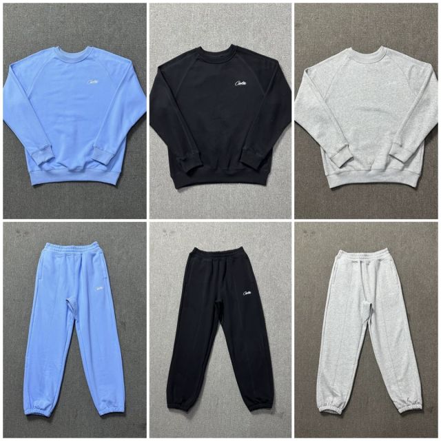 Corteiz Basic Sweatshirt Blue Gray Black White