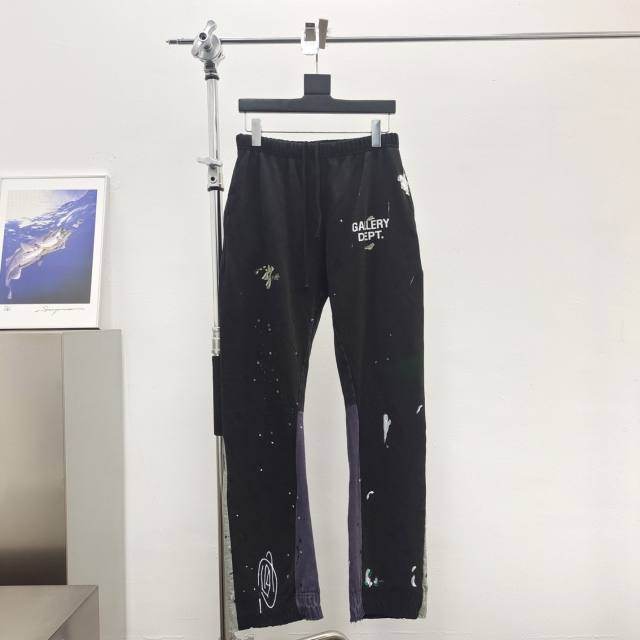 1:1 Quality Gallery Dept Splatter Ink Sweat Pants