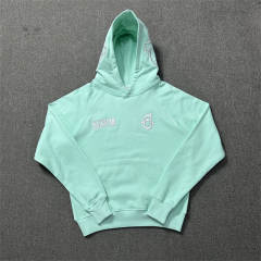 6PM Dirll Style Embroidery Hoodie Pants