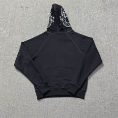 6PM Dirll Style Embroidery Hoodie Pants