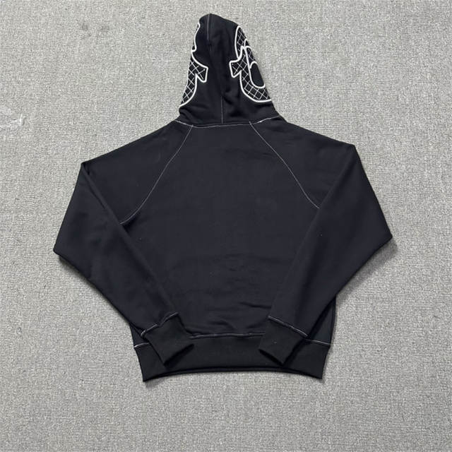6PM Dirll Style Embroidery Hoodie Pants