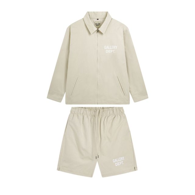 Gallery Dept Coach Beige Jacket Shorts