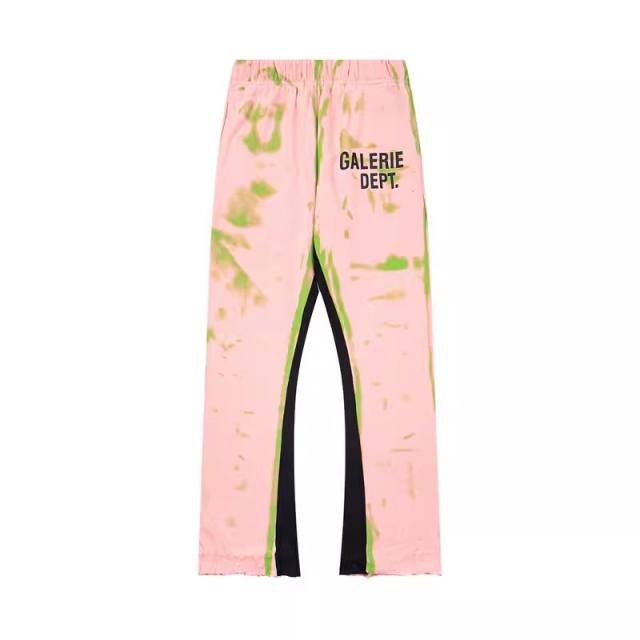 Gallery DEPT splashing ink graffiti Pure Cotton Straight Pants