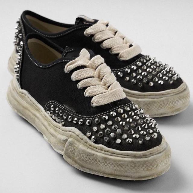 Mihara MMY Vintage Studded Custom Made Shoes