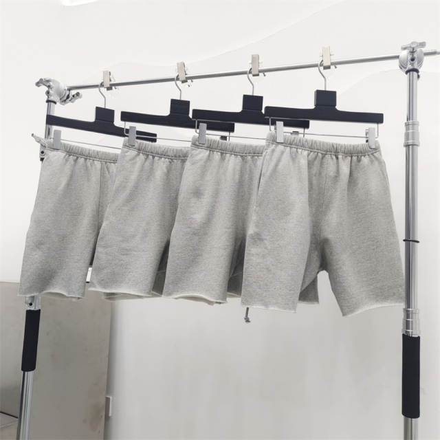 1:1 quality Gallery Dept Classic Logo Gray Shorts