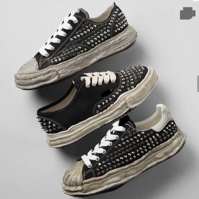 Mihara MMY Vintage Studded Custom Made Shoes