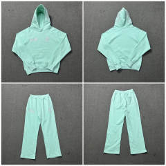 6PM Dirll Style Embroidery Hoodie Pants