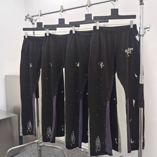 1:1 Quality Gallery Dept Splatter Ink Sweat Pants