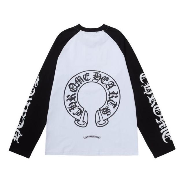 Chr0me Hearts Blue Black Long Sleeve Tee