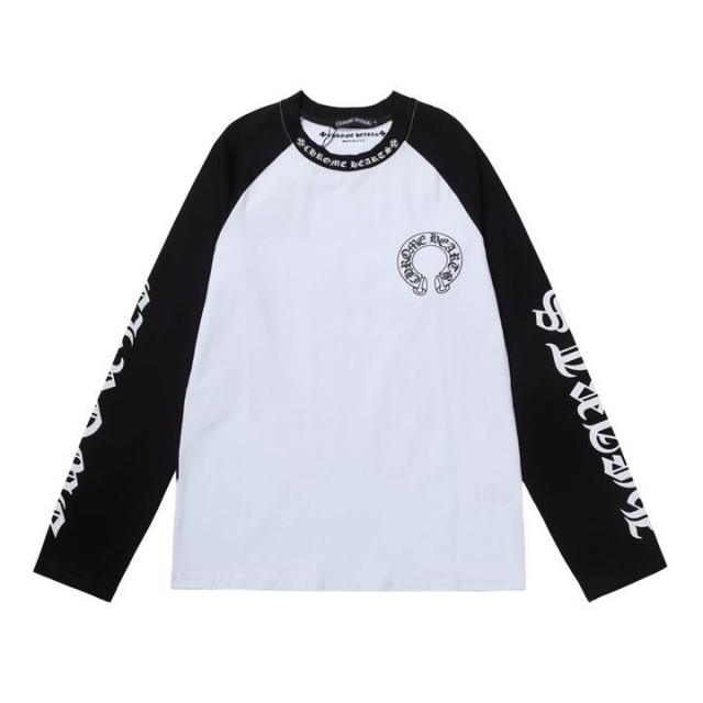 Chr0me Hearts Blue Black Long Sleeve Tee