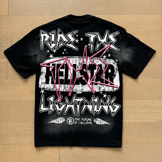 Hellstar Rise The Lightning T-Shirt Tee Black