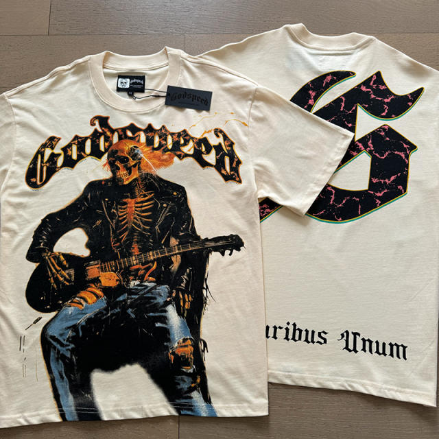 Godspeed Gambler Skull Tee T-Shirt
